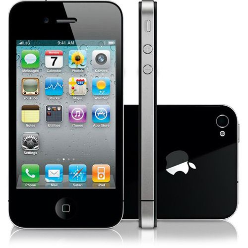 iPhone 4S Apple 32GB iOS5 Dual Core 8MP FullHD SIRI Preto De